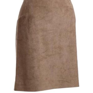 Faux Suede BCBGMaxazria Skirt
